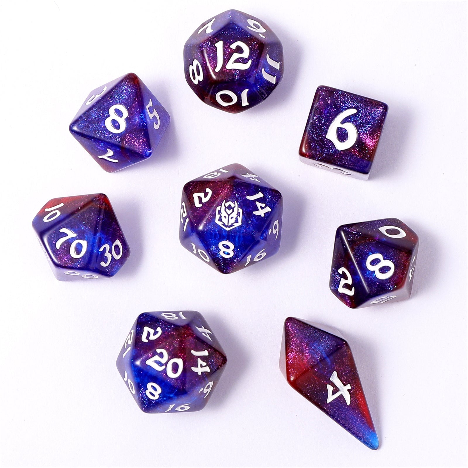 HYMGHO Wyrmforged Rollers Arcane Nexus RPG dice set