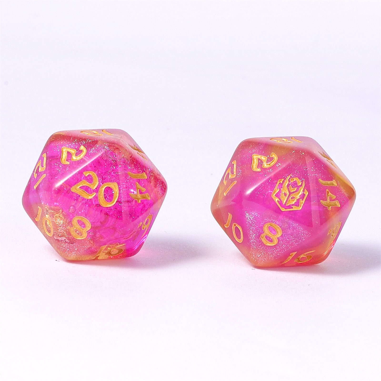 HYMGHO Wyrmforged Rollers Dragon Bait RPG dice set image 3