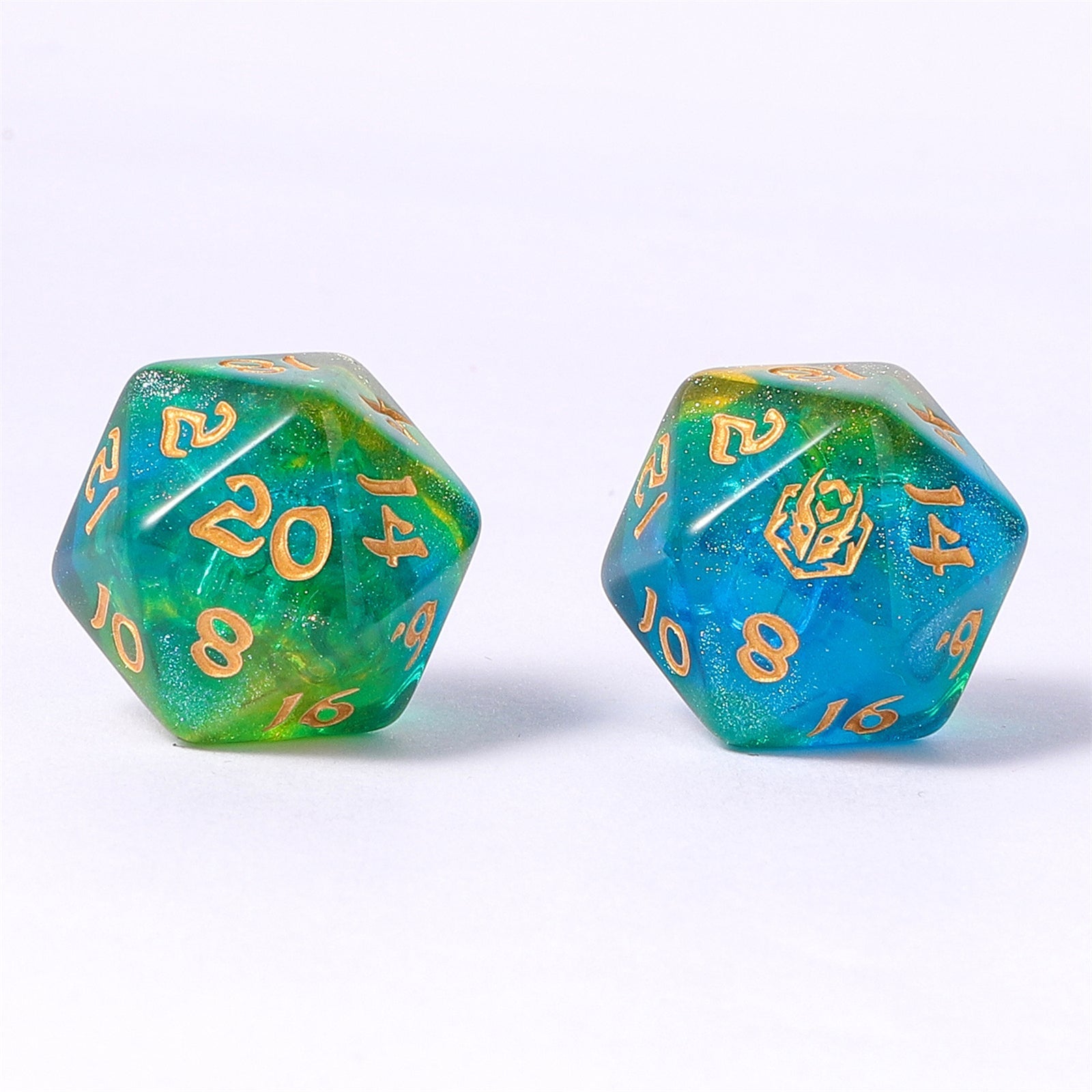 HYMGHO Wyrmforged Rollers Eye of Newt RPG dice set image 3