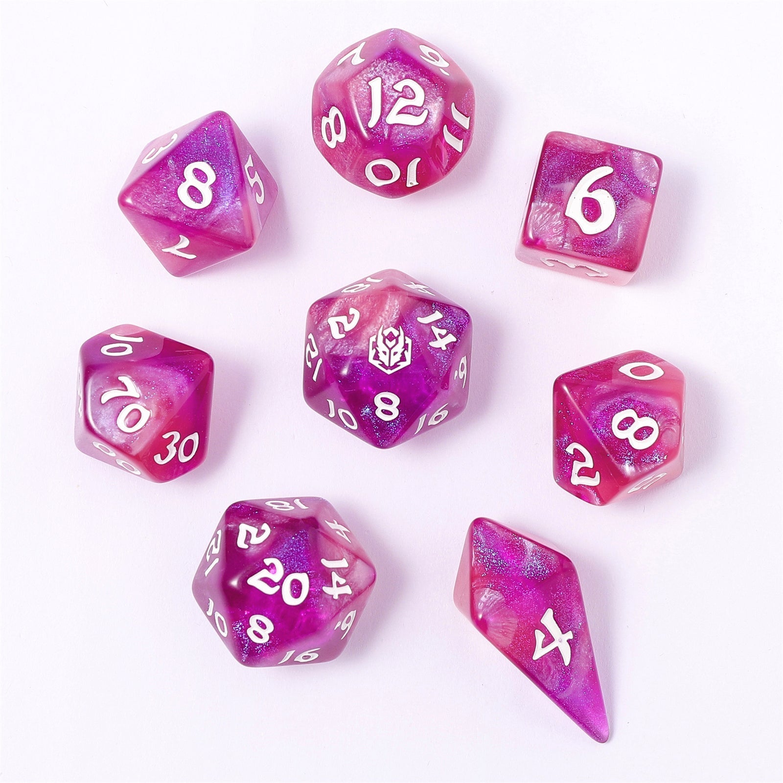 HYMGHO Wyrmforged Rollers Witch's Brew RPG dice set