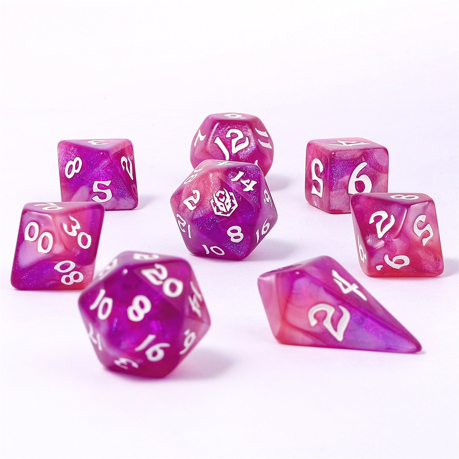 HYMGHO Wyrmforged Rollers Witch's Brew RPG dice set image 2