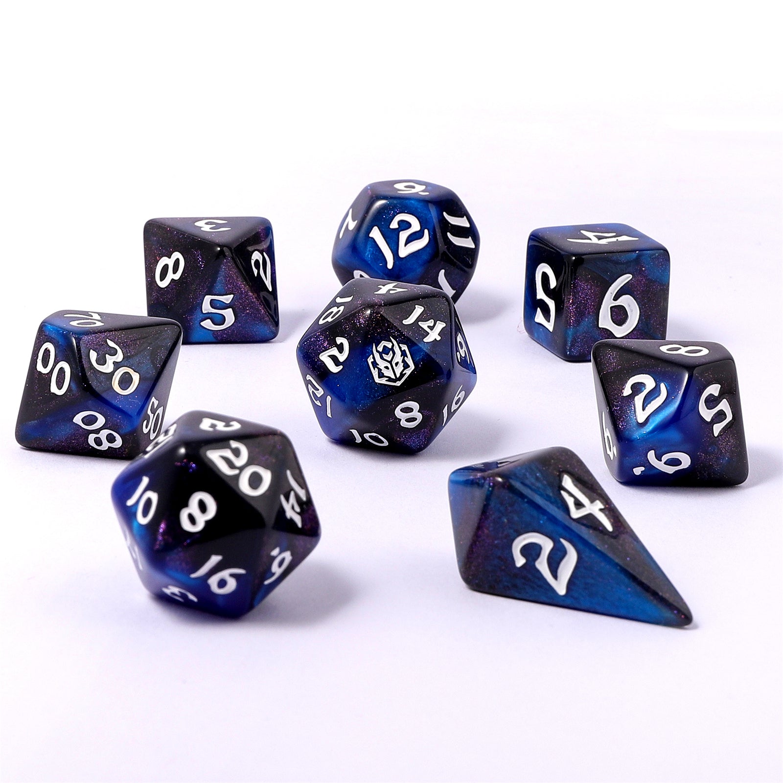 HYMGHO Wyrmforged Rollers Knight Night RPG dice set image 2