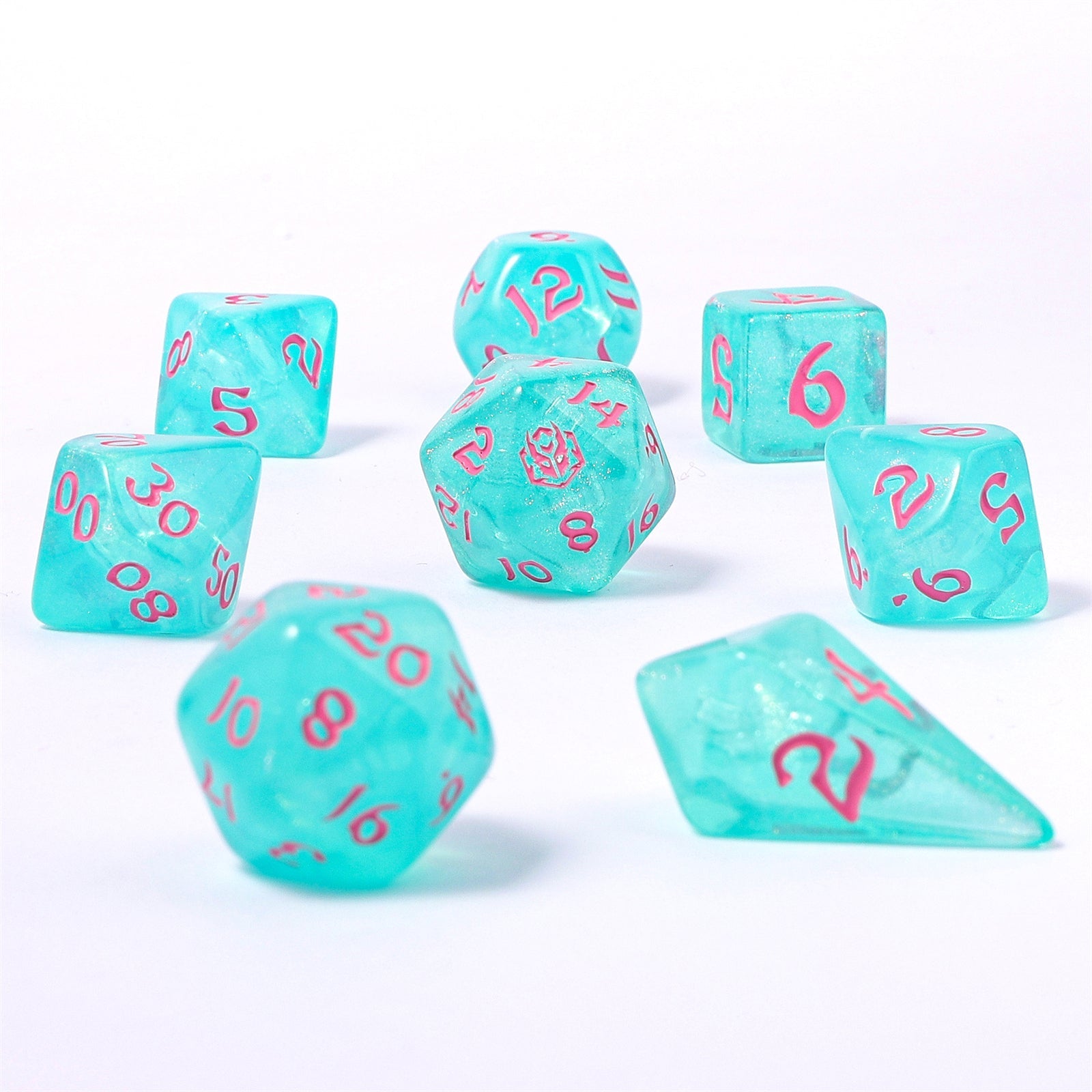 HYMGHO Wyrmforged Rollers Love Potion RPG dice set image 2