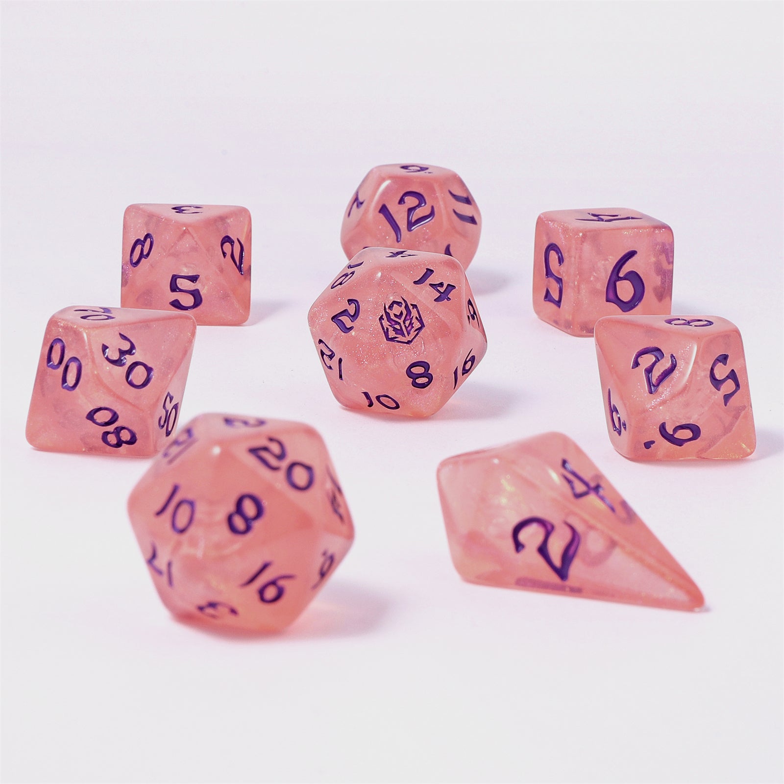 HYMGHO Wyrmforged Rollers Elixir of Life RPG dice set image 2