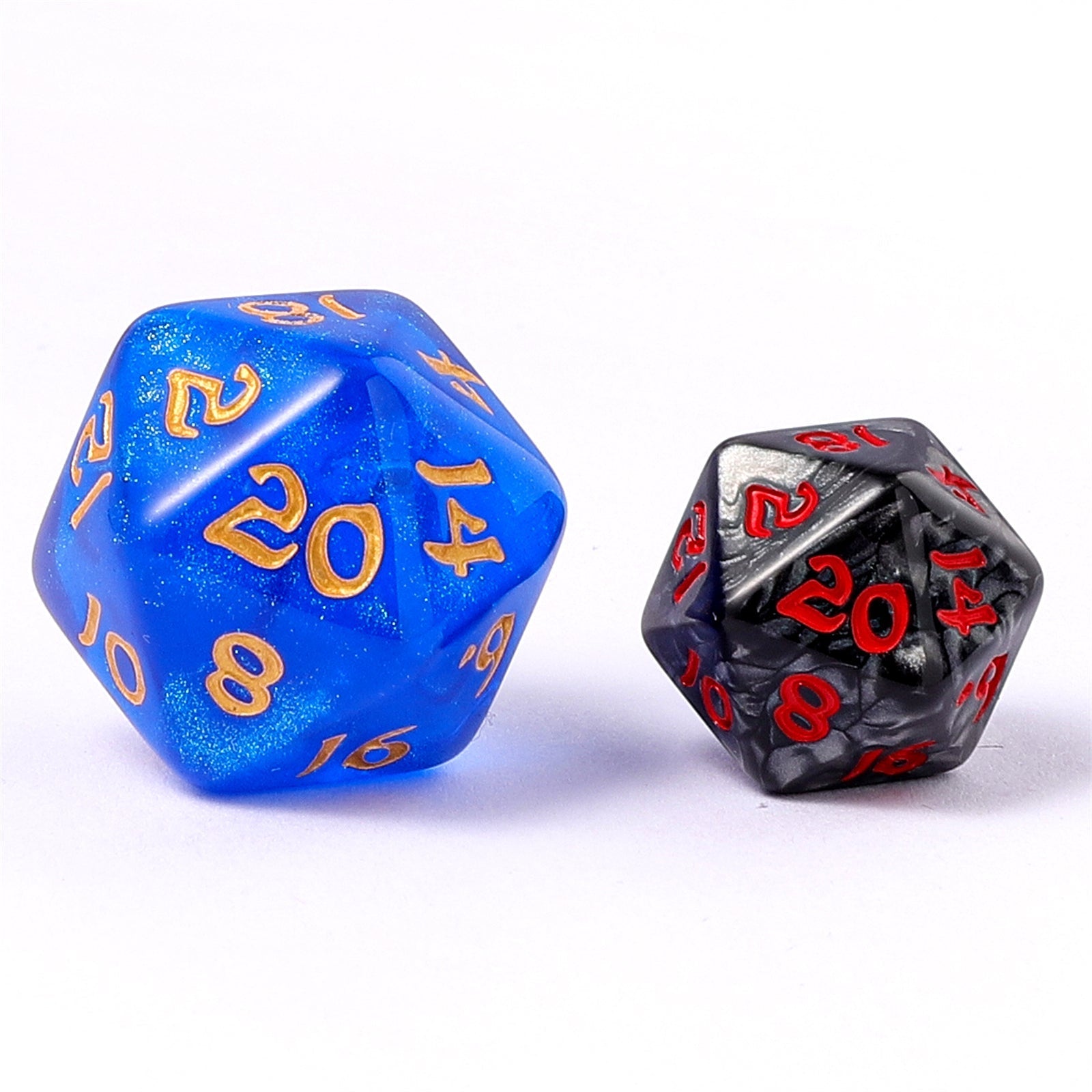 HYMGHO Wyrmforged Mini Iron Golem RPG dice set image 3