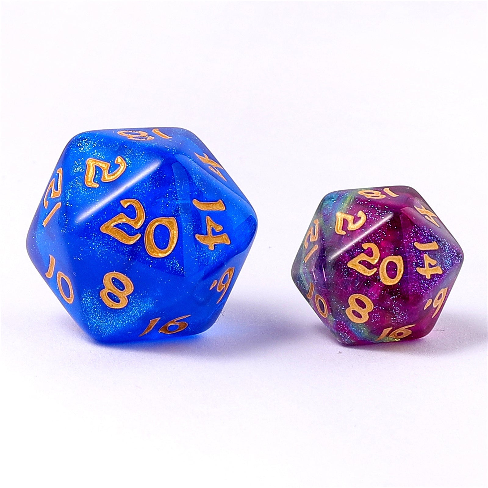 HYMGHO Wyrmforged Mini Siren's Melody RPG dice set image 3