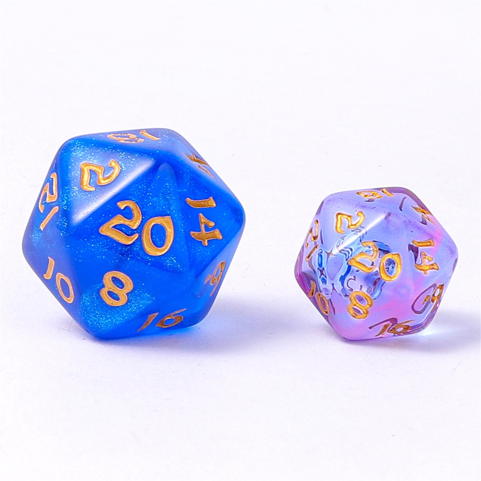 HYMGHO Wyrmforged Mini Unicorn Tears RPG dice set image 3