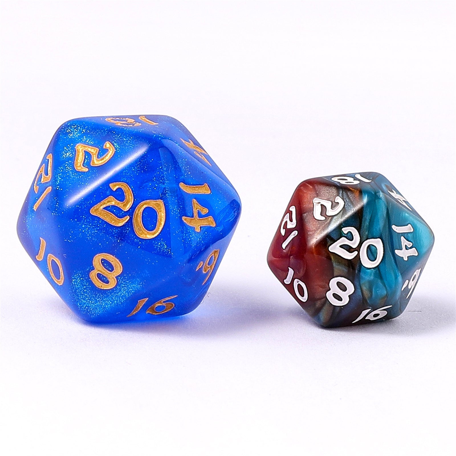 HYMGHO Wyrmforged Mini Bard's Cloak RPG dice set image 3