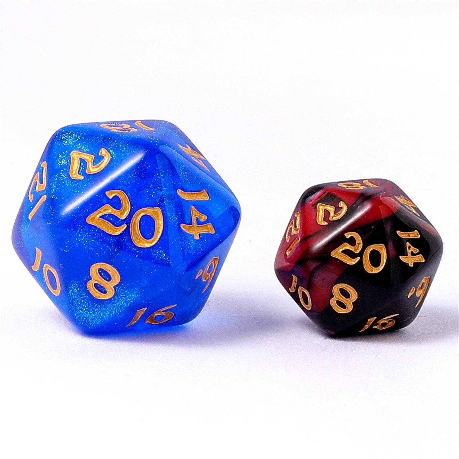 HYMGHO Wyrmforged Mini Blood Pact RPG dice set image 3