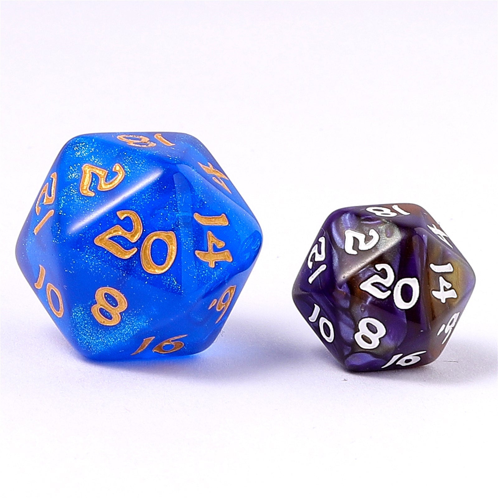 HYMGHO Wyrmforged Mini Magister Robes RPG dice set image 3