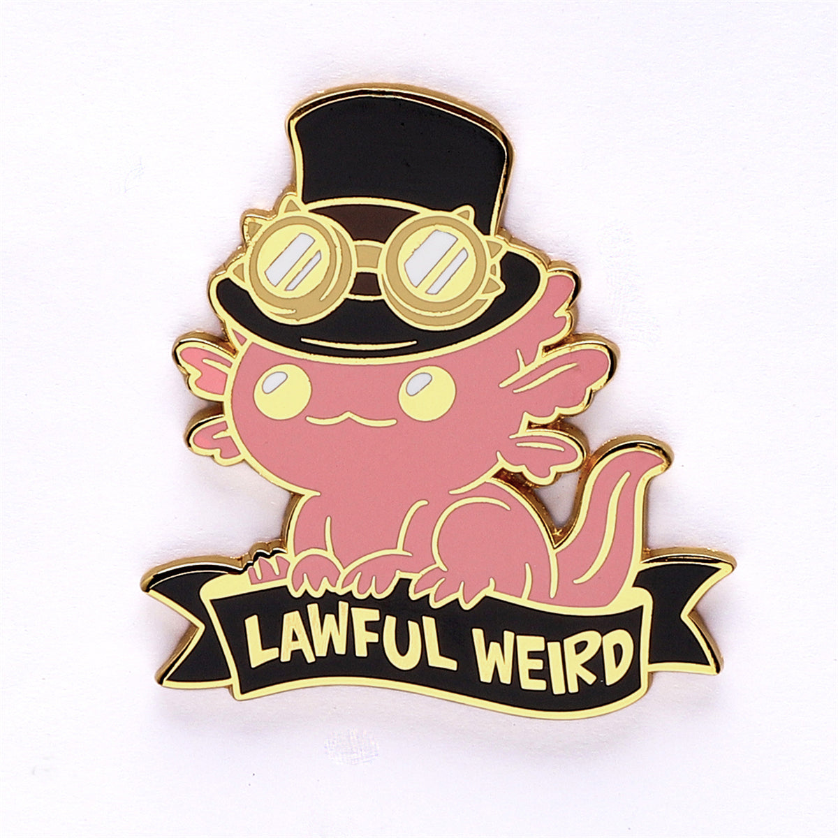 HYMGHO Alternative Alignments Lawful Weird enamel pin
