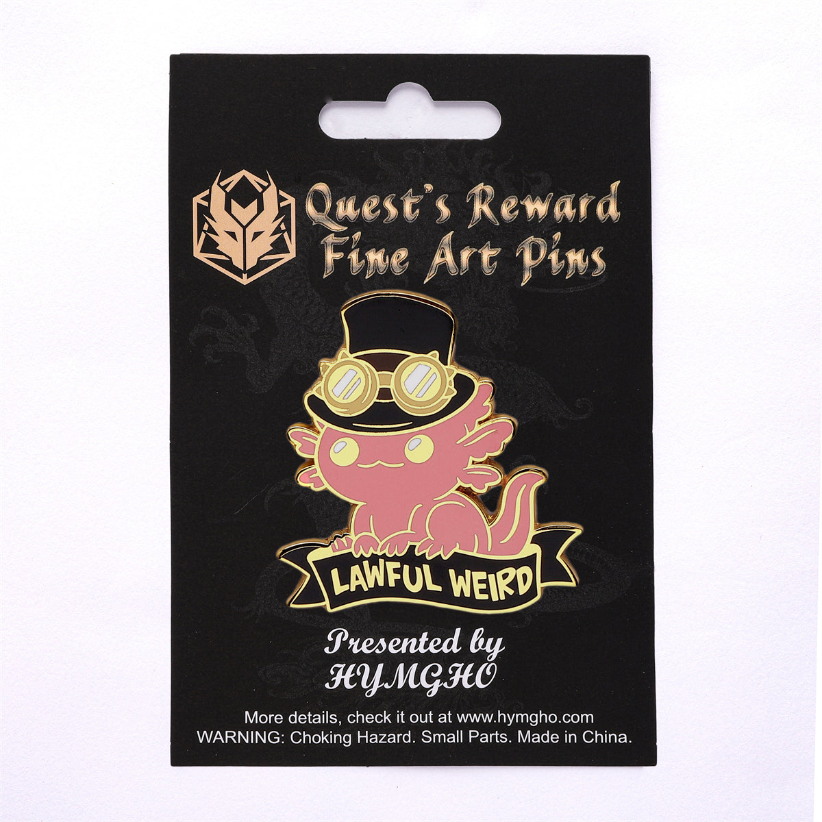 HYMGHO Alternative Alignments Lawful Weird enamel pin image 2