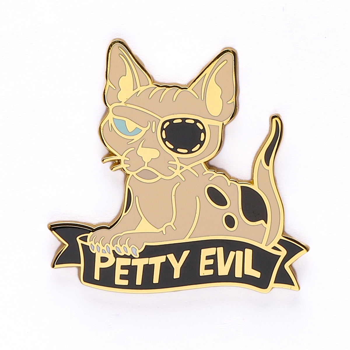 HYMGHO Alternative Alignments Petty Evil enamel pin