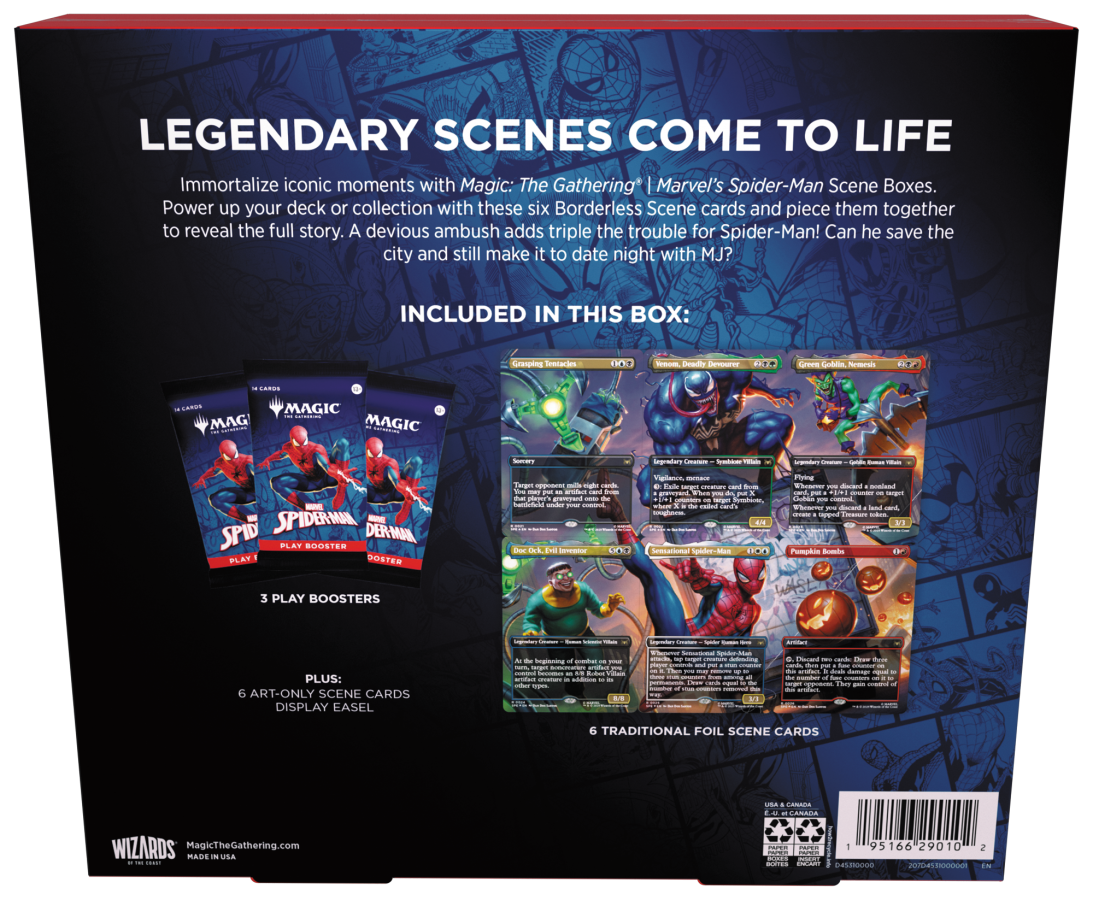 Magic The Gathering: Universes Beyond- Marvel Spider-Man Scene Box