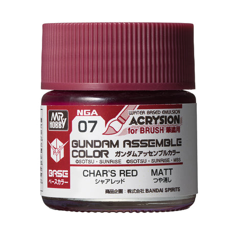 Mr. Hobby Gundam Assemble Color Char’s Red 10ml NGA07 bottle