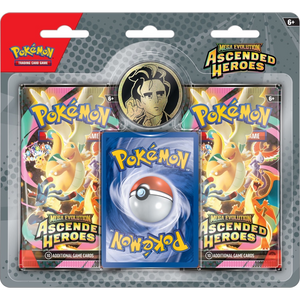 Pokemon TCG: Mega Evolution 02.5 Ascended Heroes2-Pack Collection Case
