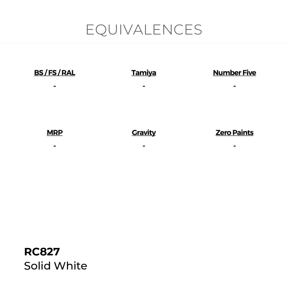 Real Colors Solid White 17 ml. RC827