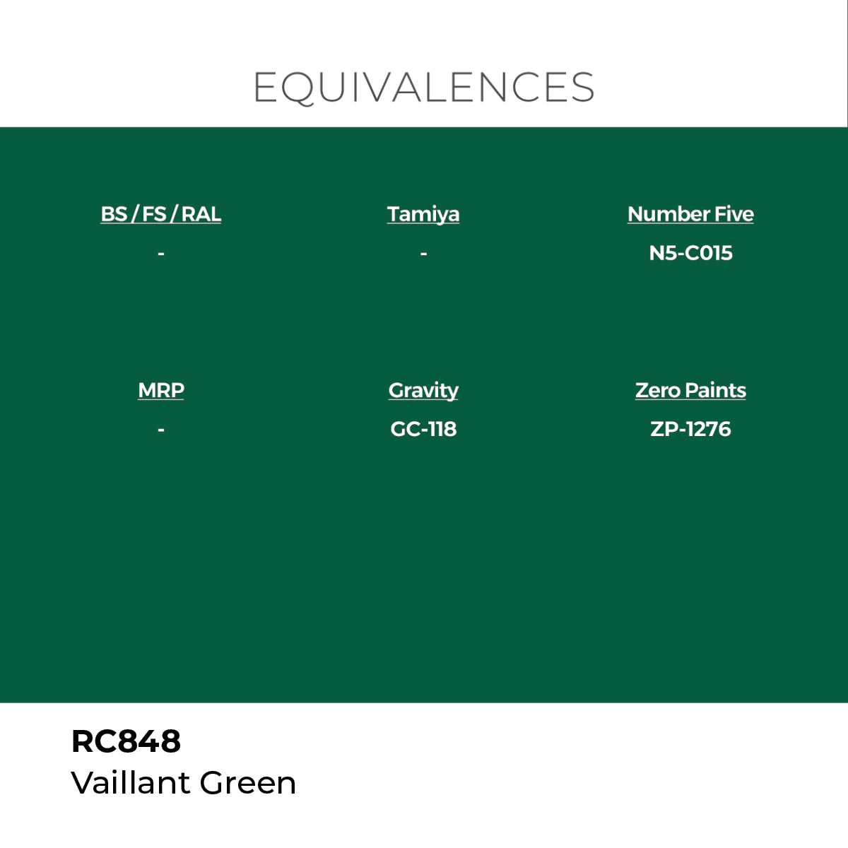 Real Colors Vaillant Green 17 ml. RC848