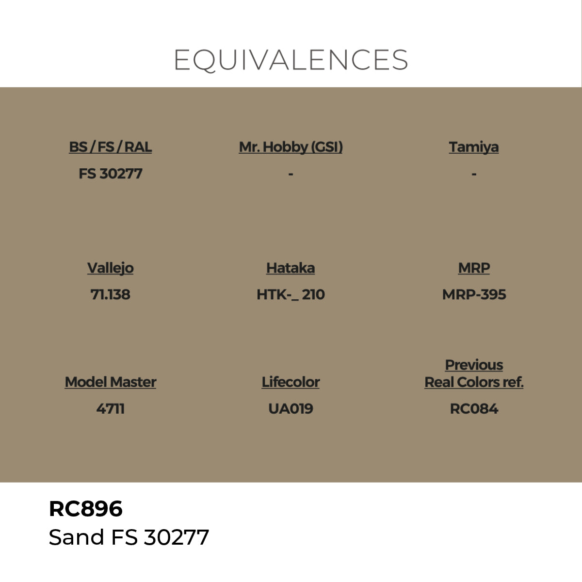 Real Colors Sand FS 30277 17 ml. RC896