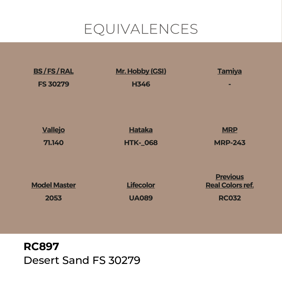 Real Colors Desert Sand FS 30279 17 ml. RC897