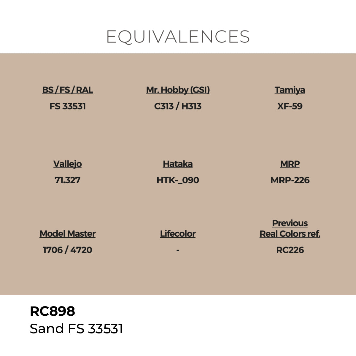 Real Colors Sand FS 33531 17 ml. RC898