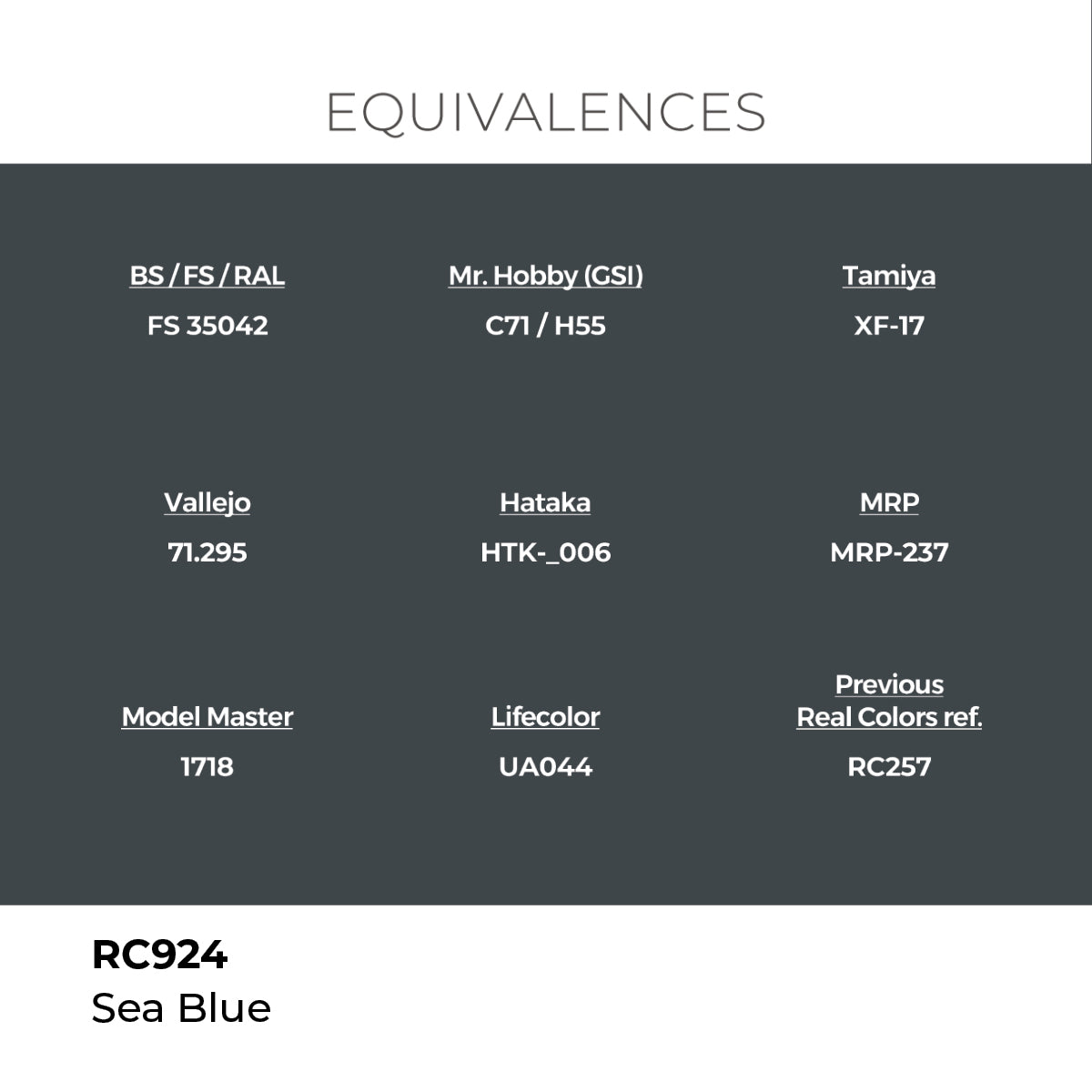 Real Colors Sea Blue 17 ml. RC924