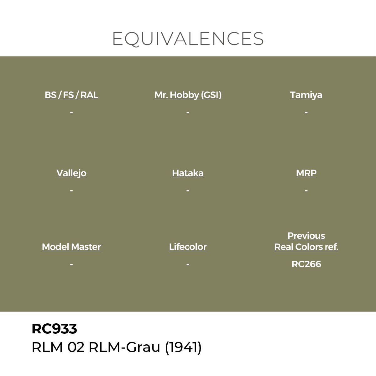 Real Colors RLM 02 RLM-GRAU (1941) 17 ml. RC933