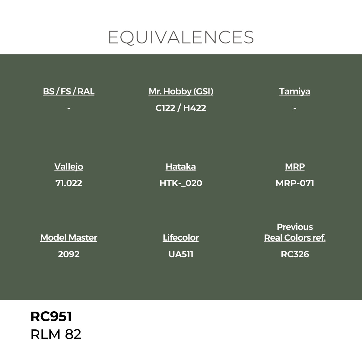 Real Colors RLM 82 17 ml. RC951