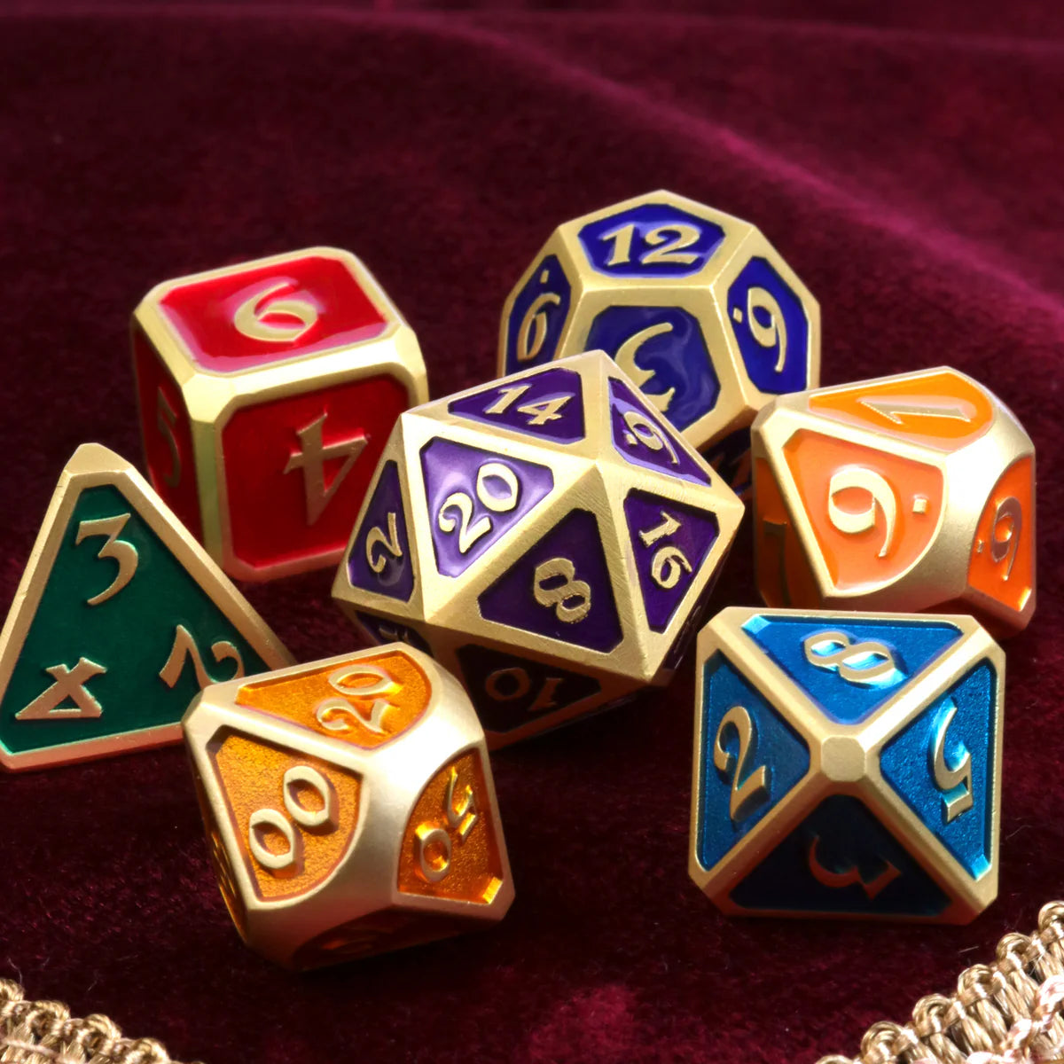 7pc RPG Set - Royal Reignbow