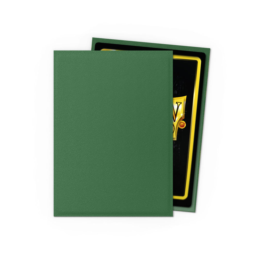 Dragon Shields: Standard- Matte Non-Glare Forest Green (100 ct.)