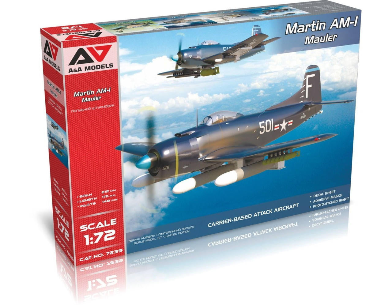 A&A Models 1/72 Martin AM-1 Mauler 72039 
