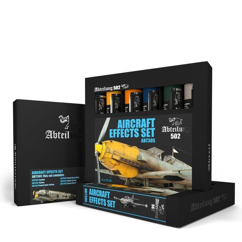 Abteilung 502 Aircraft Effects Set Tube Oil 6x20ml 305