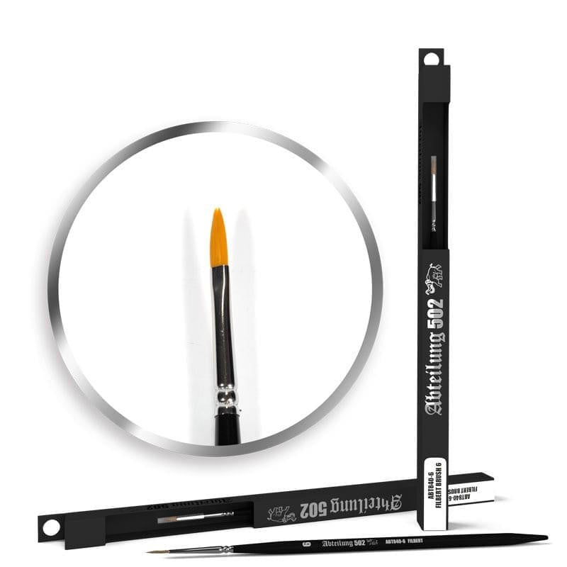 Abteilung 502 Filbert Brush #6 8406