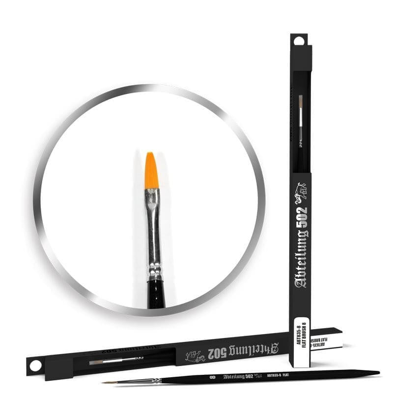 Abteilung 502 Flat Brush #8 8358