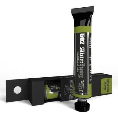 Olive Green Tube Oil 20ml 050