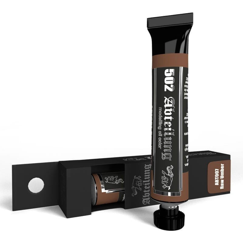 Abteilung 502 Raw Umber Tube Oil 20ml 007