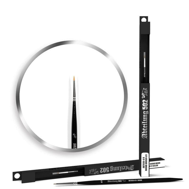 Abteilung 502 Round Brush #4/0 83040