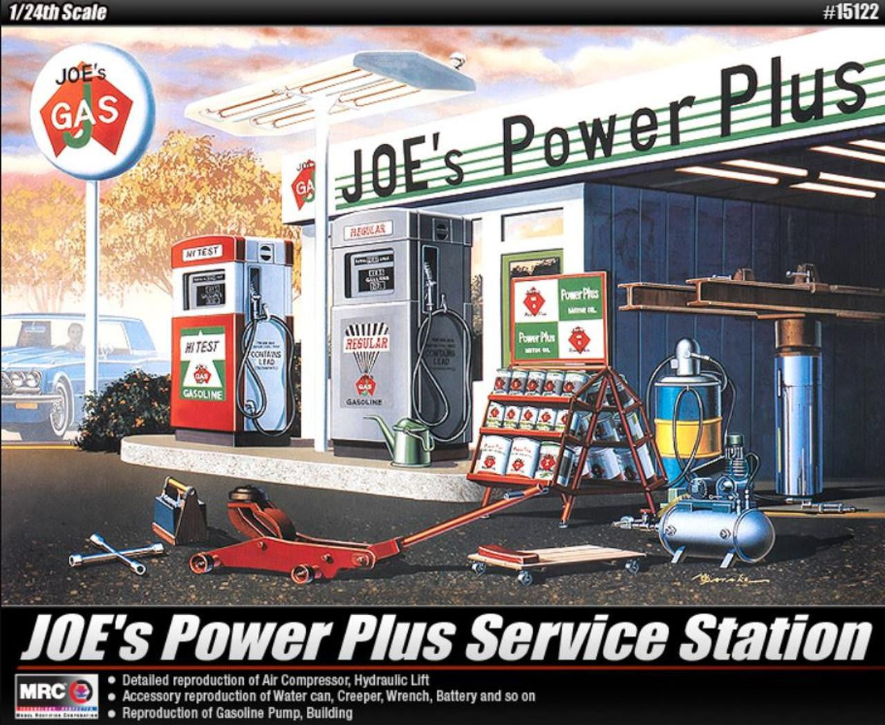 Academy 1/24 Joe's Power Plus Service Station 12522 
