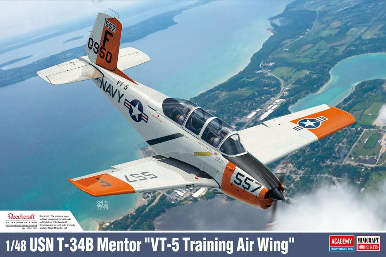 Academy 1/34 T-34B Mentor VT-5 Training 12361 