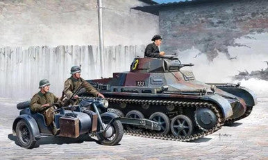 1/35 Panzer 1 Ausf.B w/Zundapp K750 13556
