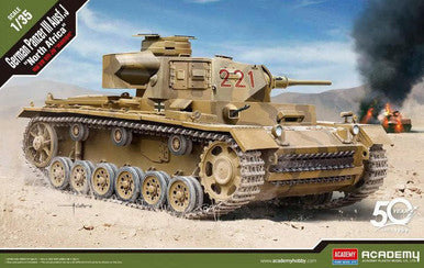1/35 Panzer III Ausf.J North Africa 13531