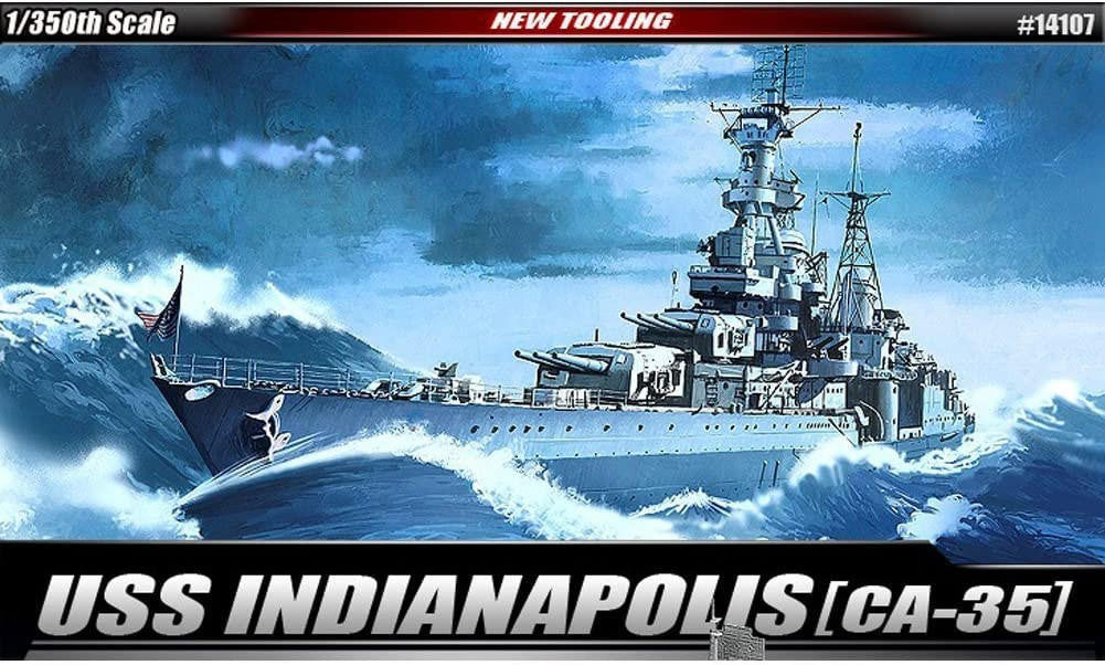 Academy 1/350 USS Indianapolis CA-35 14107