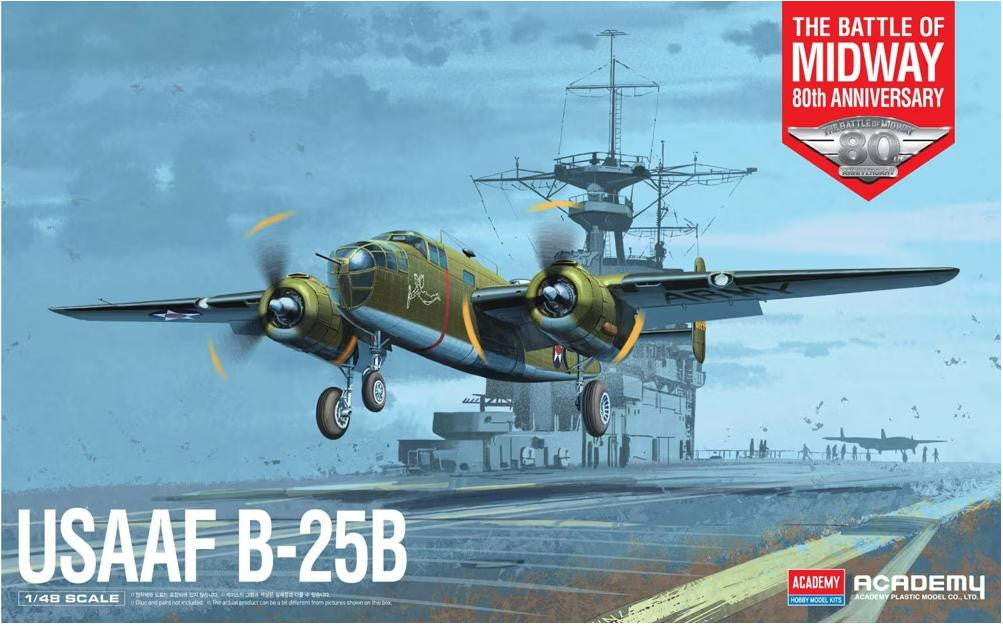 Academy 1/48 B-25B Mitchell Doolittle Raid 12336 