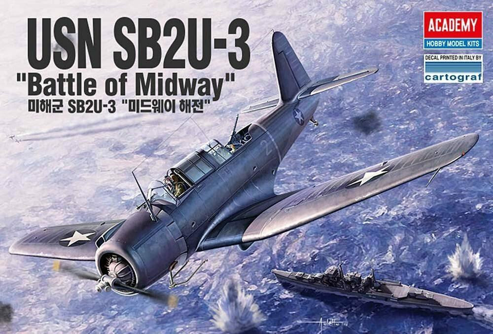 Academy 1/48 SB2U-3 Vindicator USN Midway 12324