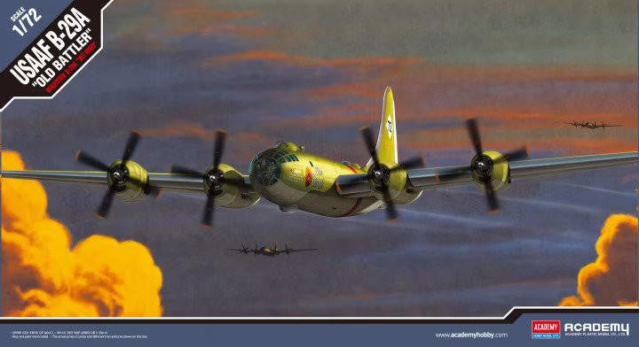 Academy 1/72 B-29A Superfortress Old Battler 12517