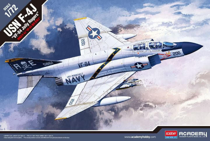 Academy 1/72 F-4J Phantom 2 12529 