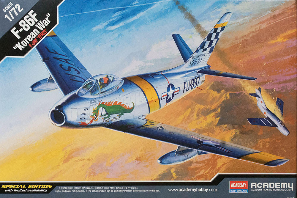 Academy 1/72 F-86F Sabre Korean War 12546 