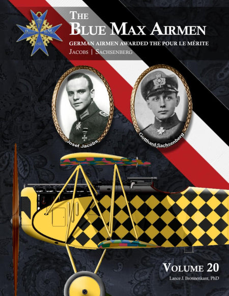 Aeronaut Books Blue Max Airmen Vol. 20: Jacob & Sachsenberg 