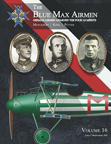 Aeronaut Books Blue Max Airmen Volume 16