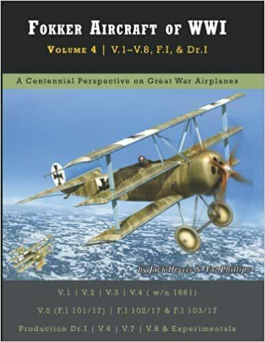 Aeronaut Books Fokker Aircraft of WWI Vol.4 V.1-V8, F1 and Dr1